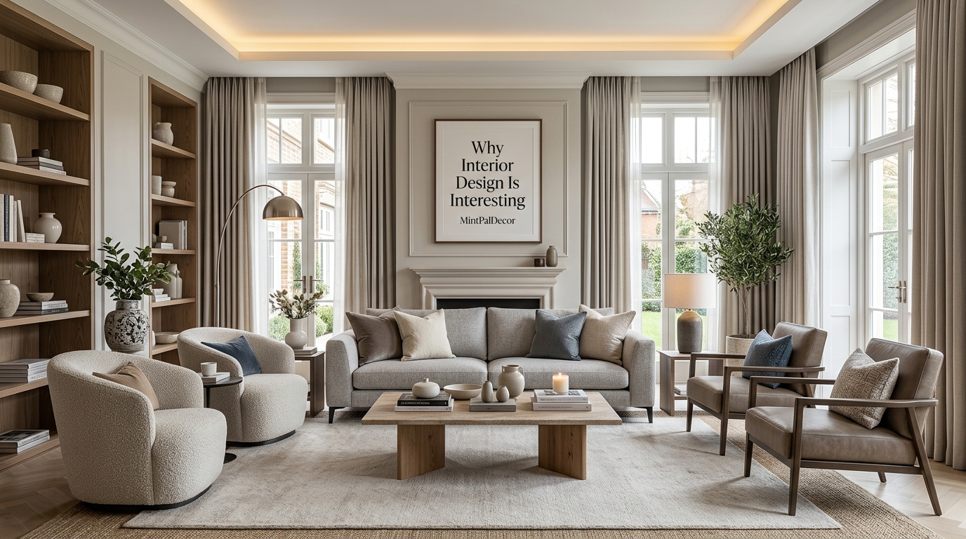 Why Interior Design Is Interesting MintPalDecor: Why Your Space Matters