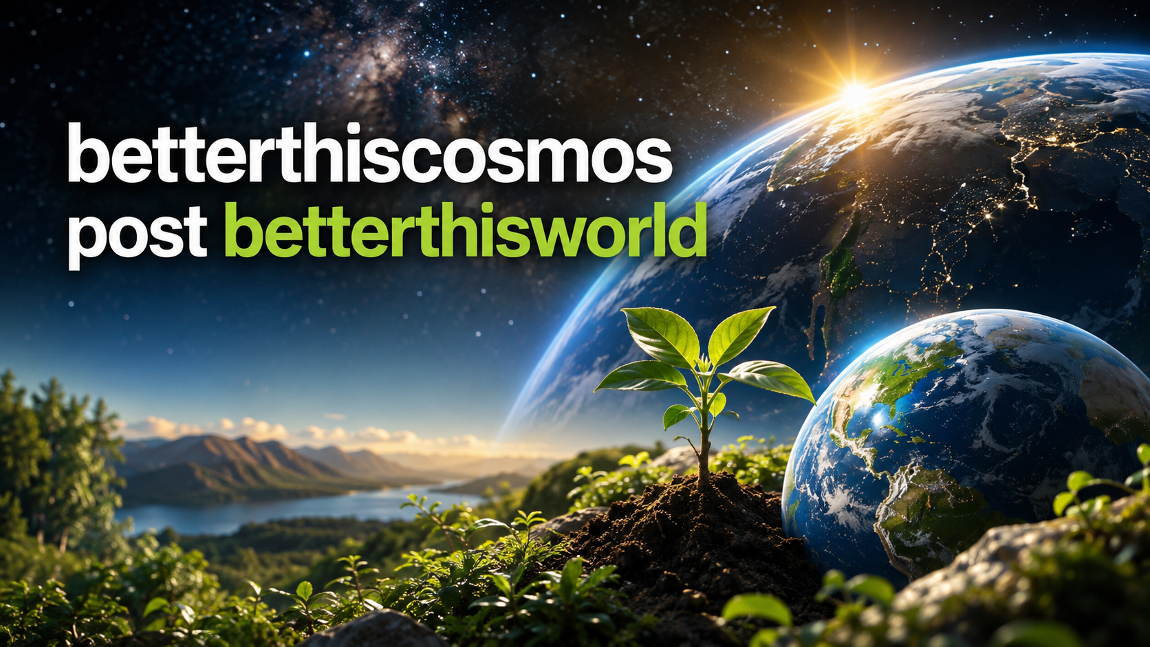 BetterThisCosmos Post BetterThisWorld: Content and Purpose