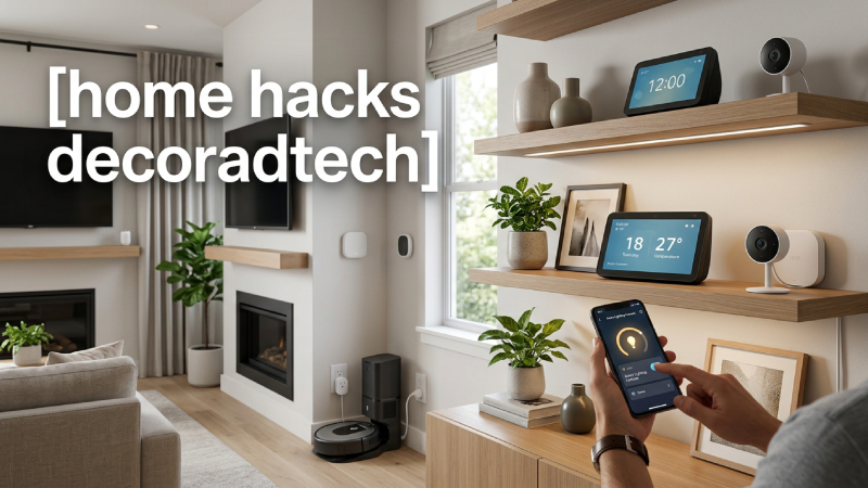 home hacks decoradtech